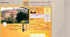 Desktop Screenshot of carmeldeplappeville.fr