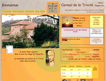 Tablet Screenshot of carmeldeplappeville.fr